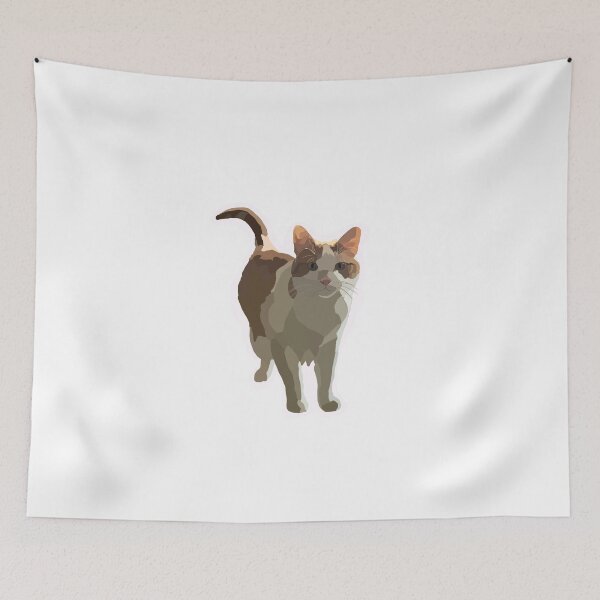 Item preview, White and Orange Tabby Cat designed and sold by cmartin2396.