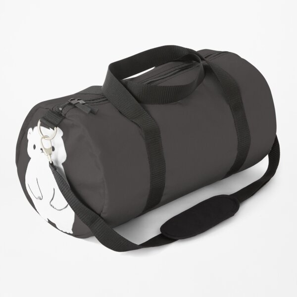 Little Cute White Bear Duffle Bag