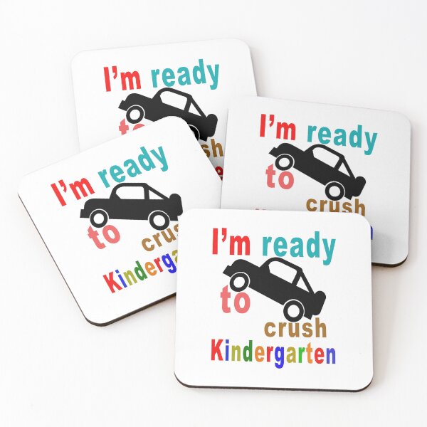 Item preview, I'm ready to Crush Kindergarten /Back to School designed and sold by majeed10.