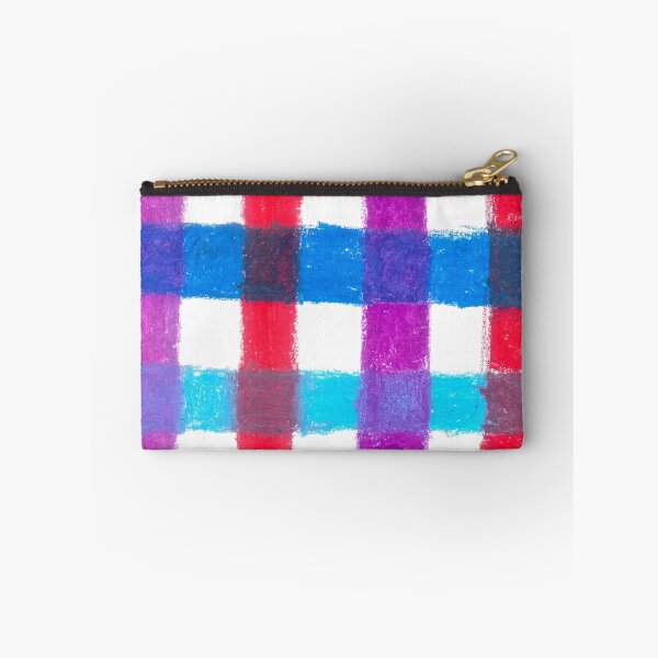 Item preview, Blue red purple checkered pattern designed and sold by lion-house.