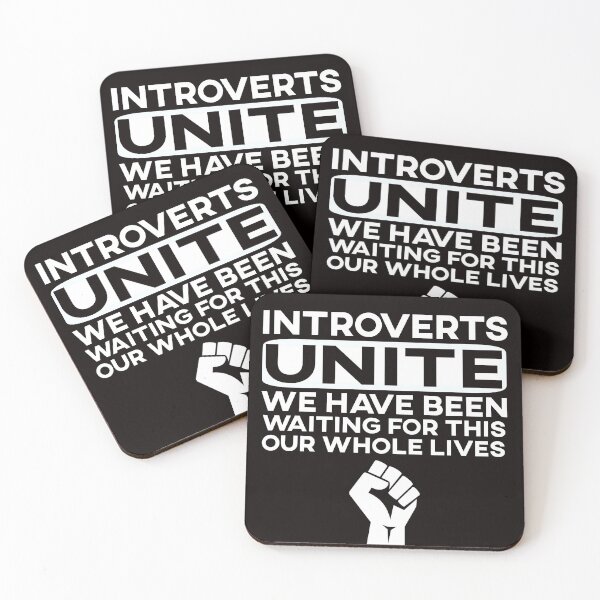 Item preview, Introverts we have been waiting for this our whole lives T-shirt designed and sold by Majesticoo.