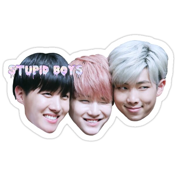 bts boys stickers by ichigobunny redbubble