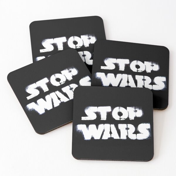 Item preview, Stop Wars graffiti style street art pacifist anti army peace activist gift shirt designed and sold by Johannesart.