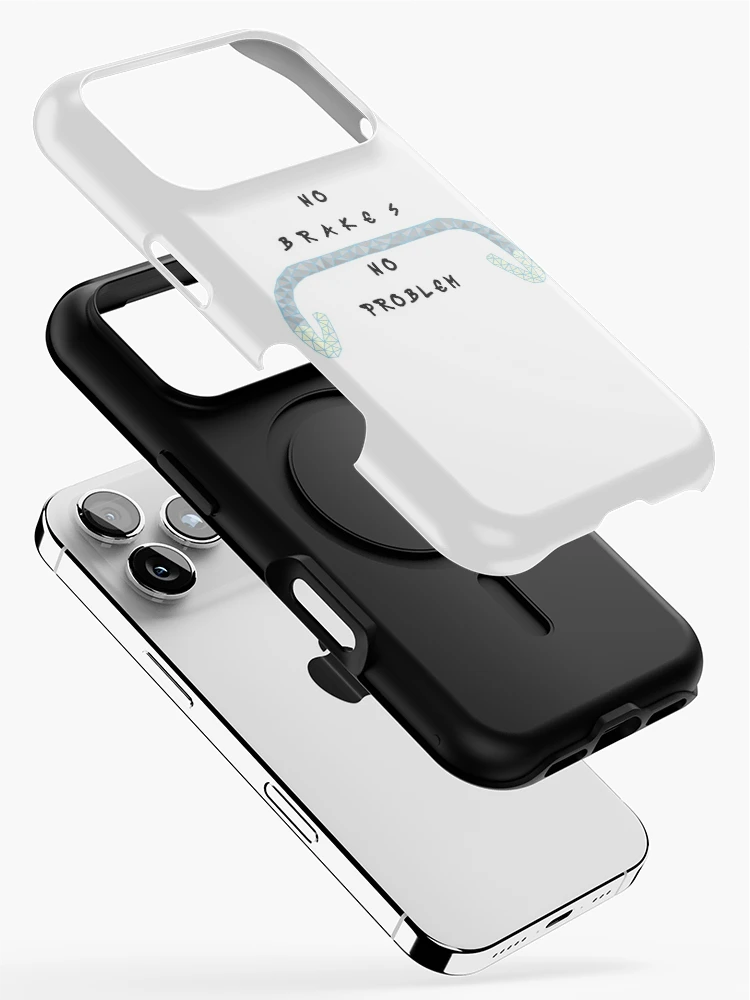 Thumbnail 2 of 4, iPhone Case, No Brakes No Problem designed and sold by RabeDesigns.