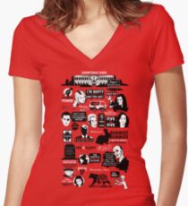 Quotes From the Hellmouth Women's Fitted V-Neck T-Shirt