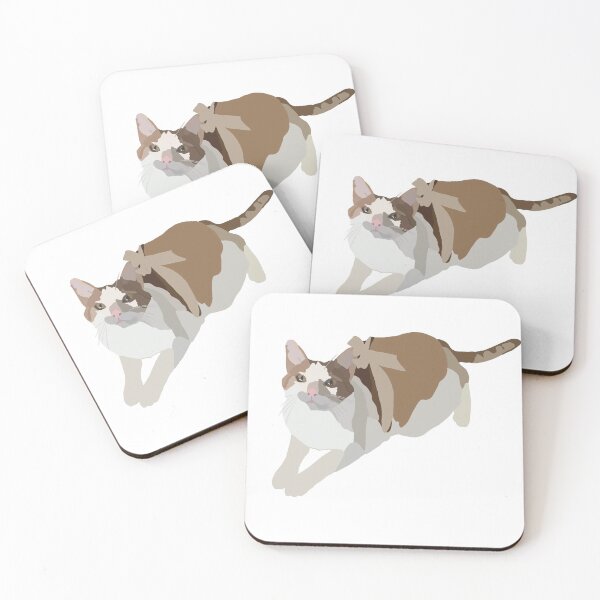 Item preview, White and Orange Tabby Cat with Bow designed and sold by cmartin2396.
