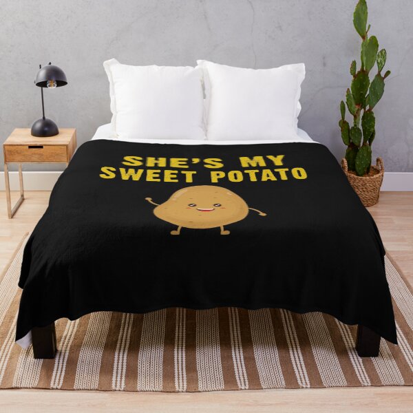 Item preview, She Is My Sweet Potato Matching Apparel Couples Goals T-Shirt T-Shirt designed and sold by bestdesigns2020.