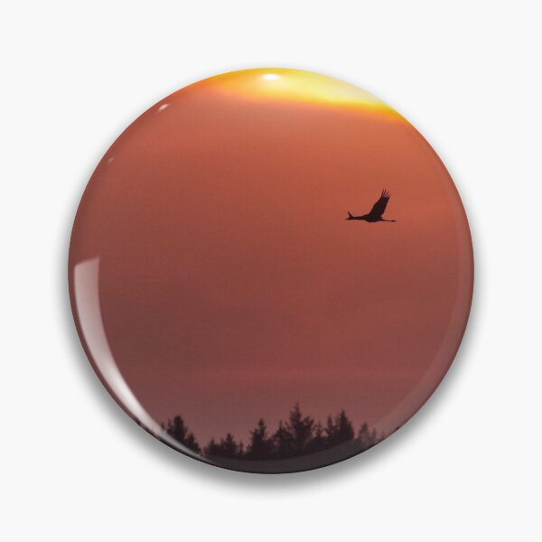 Item preview, When the sun goes down. Eurasian crane designed and sold by Jouko Lehto Photography.