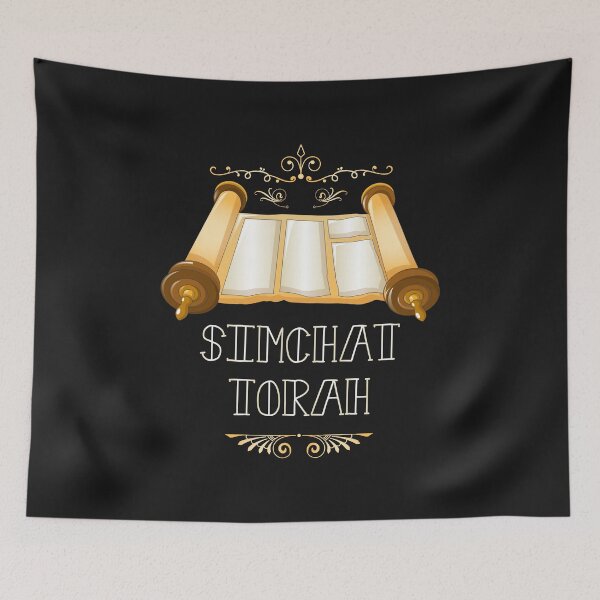 Item preview, Happy Jewish Simchat Torah Day designed and sold by ShirtStar0815.