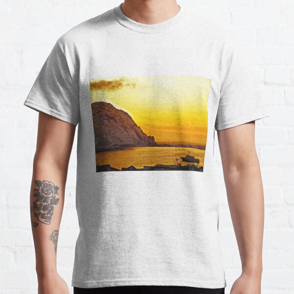 Morro Bay Sunset Classic T-Shirt