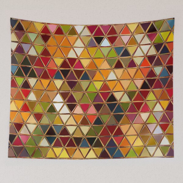 Item preview, Colorful triangles. designed and sold by Sihamedtaha.