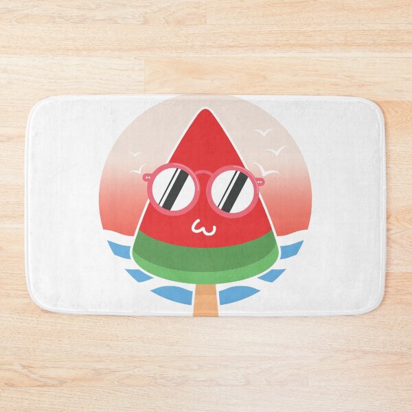 Item preview, Summer Popsicle design Funny Hipster Novelty Ice Cream Emoji print designed and sold by Lisbob.