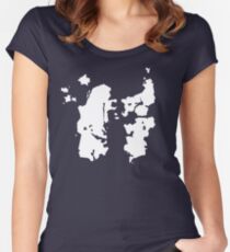Azeroth Map (super minimal) Women's Fitted Scoop T-Shirt
