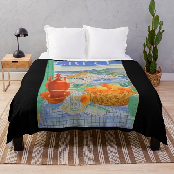 Item preview, Grece vintage travel poster designed and sold by stickart-marek.