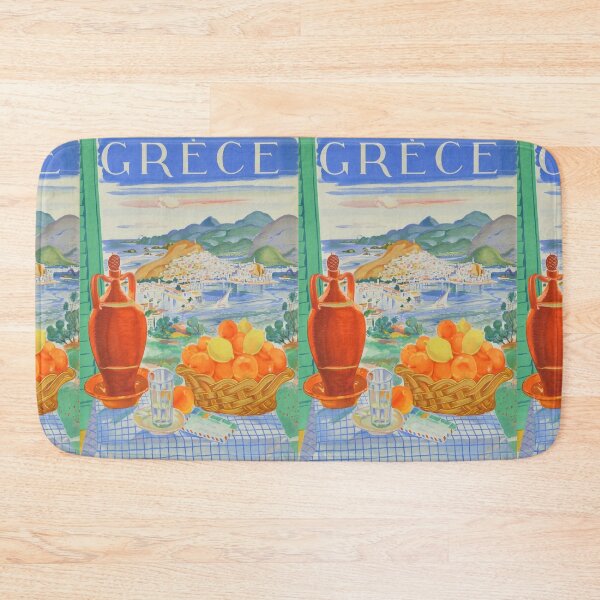 Item preview, Grece vintage travel poster designed and sold by stickart-marek.
