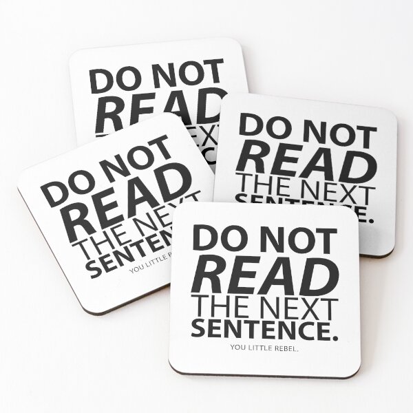 Item preview, do not read the nest sentence designed and sold by danyc88.