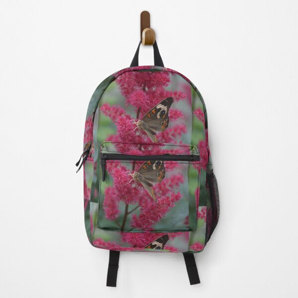 Item preview, Buckeye Butterfly on Pink Bush designed and sold by ReneeKennedy.