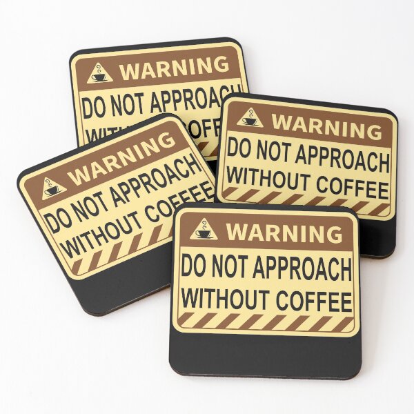 Item preview, Coffee | do not approach without coffee designed and sold by TshirtFuchs.