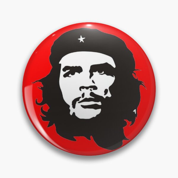 Badge Pin Button 38 mm Anti Che Guevara ac Collectables Badges & Patches