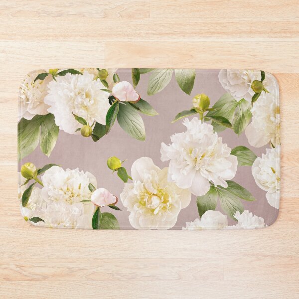 Item preview, White peonies designed and sold by RinaMDesigns.