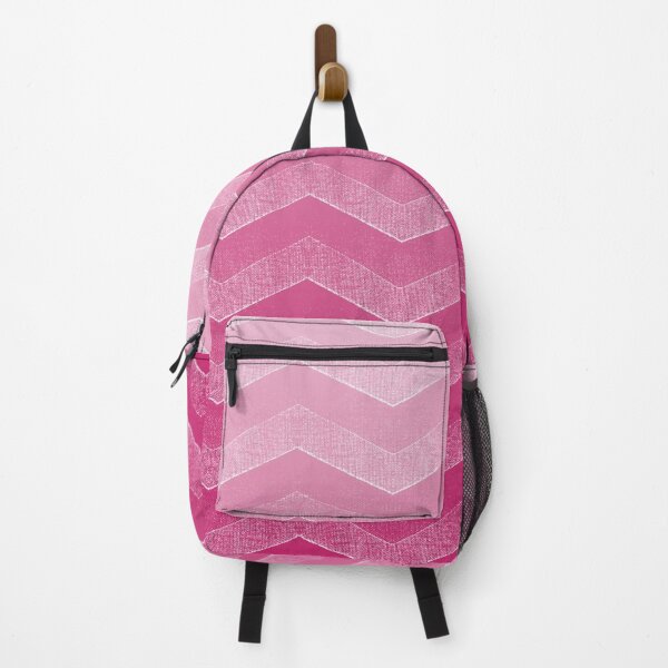 Item preview, Bold Hot Pink Peacock Chevron Ombre designed and sold by coverinlove.