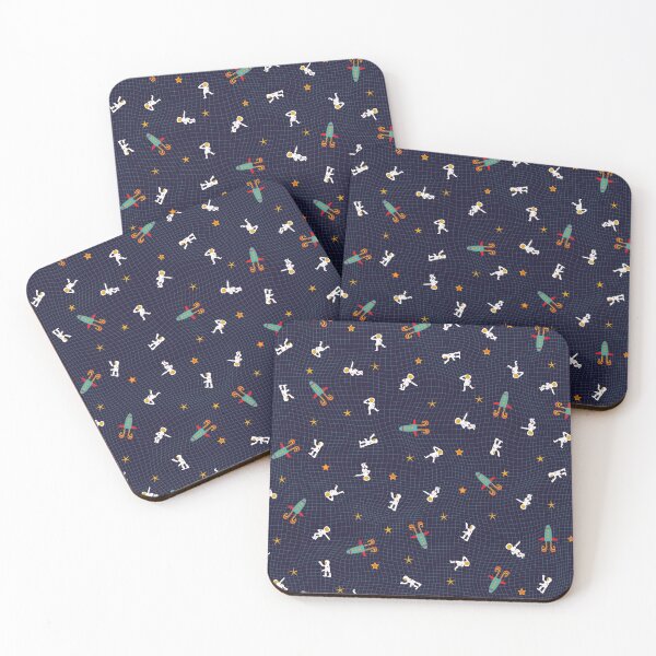 Item preview, Dancing on the moon - astronauts, shuttle and stars designed and sold by SparkleandSmile.