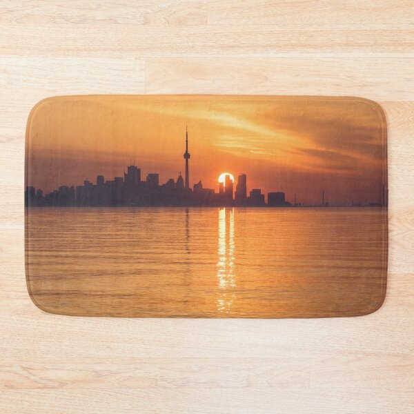 Item preview, Solar Power Split - Toronto Skyscrapers Dividing the Sunrise designed and sold by Georgia Mizuleva.