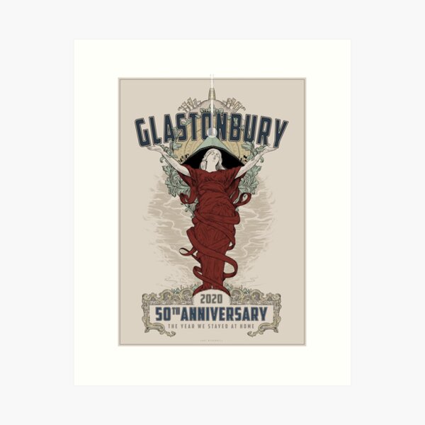 Item preview, Glastonbury 50th Anniversary designed and sold by ChibaCreative.