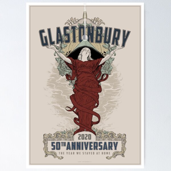 Item preview, Glastonbury 50th Anniversary designed and sold by ChibaCreative.