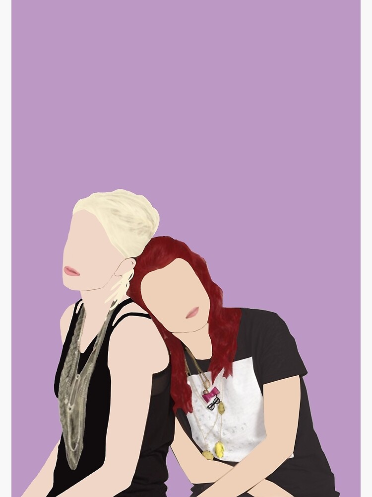 "Skins UK Naomi und Emily" Poster von ohwowskins Redbubble