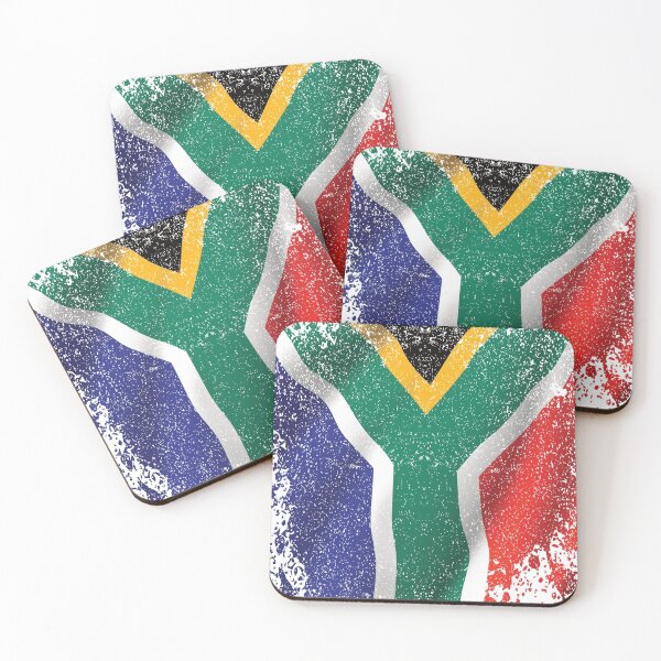 Item preview, flag south africa eroded vintage designed and sold by TshirtFuchs.