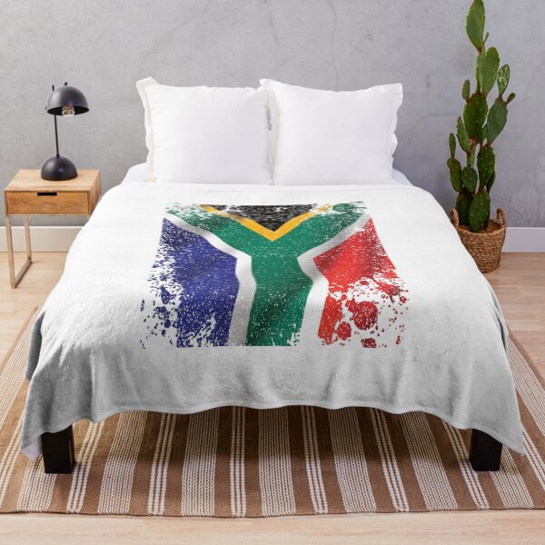 Item preview, flag south africa eroded vintage designed and sold by TshirtFuchs.