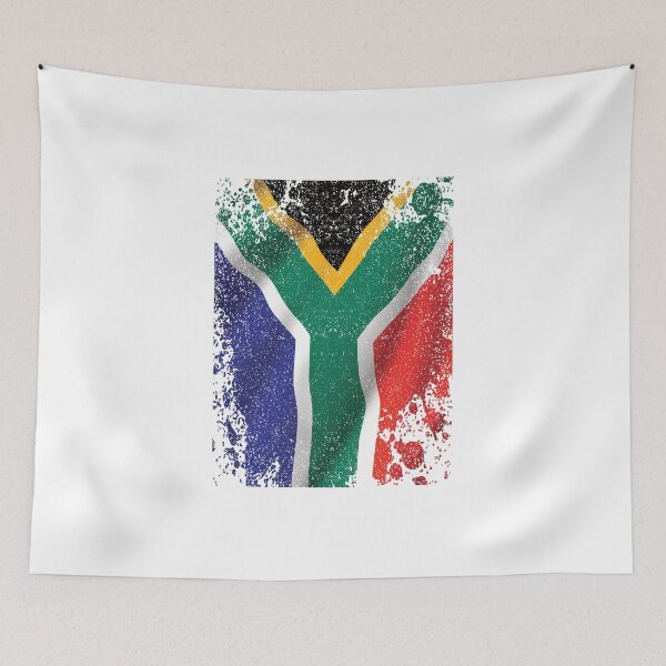 Item preview, flag south africa eroded vintage designed and sold by TshirtFuchs.