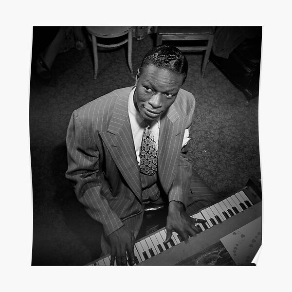 1953 American Jazz Pianist NAT KING COLE Glossy 8x10 Photo Musical Print Poster 