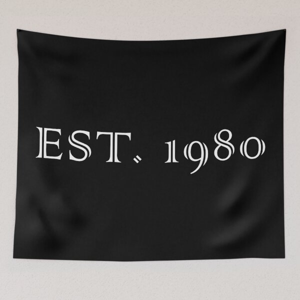 Item preview, Established 1980 designed and sold by Fives55.