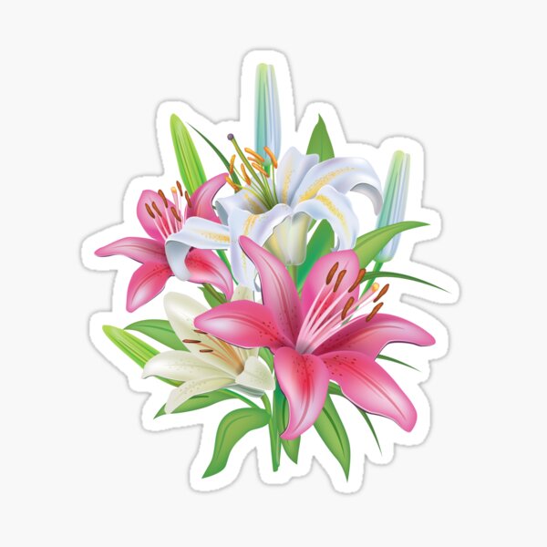 Item preview, Boquet of Lilies designed and sold by dplachkinova.
