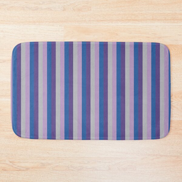 Item preview, Stripes Ultra Violet, Nebulas Blue, Crocus Petal, Quiet Gray designed and sold by coverinlove.