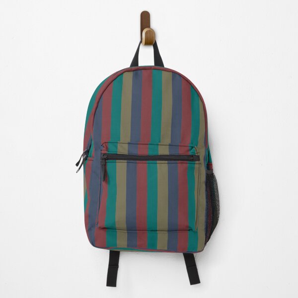 Item preview, Stripes Red Pear, Sargasso Sea, Martini Olive, Quetzal Green designed and sold by coverinlove.