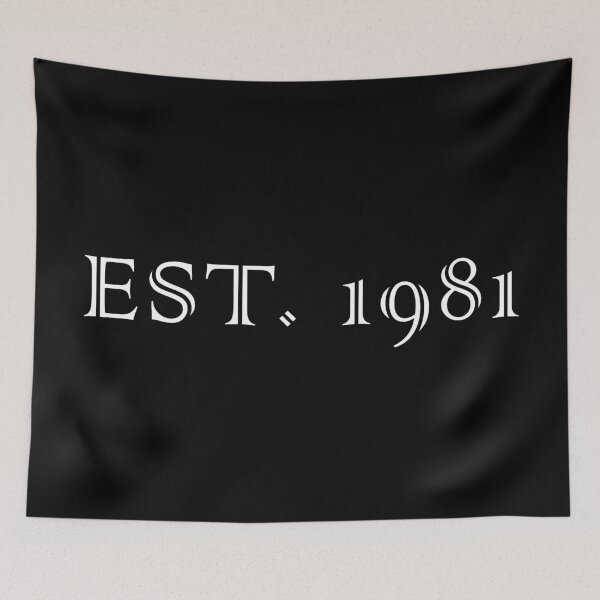 Item preview, Established 1981 designed and sold by Fives55.