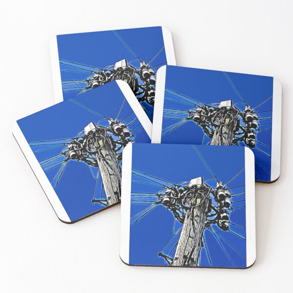 Artikelvorschau, Wires, Harthill with Woodall, South Yorkshire, England. entworfen und verkauft von Paul Rowland.