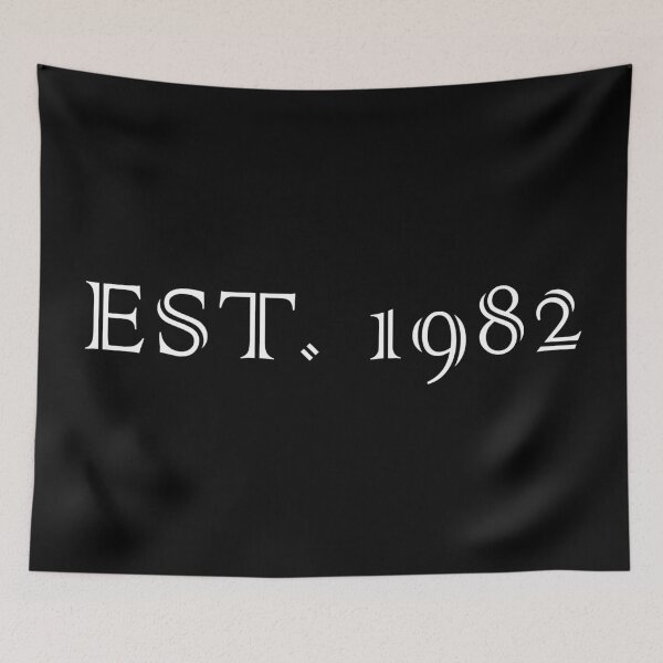 Item preview, Established 1982 designed and sold by Fives55.