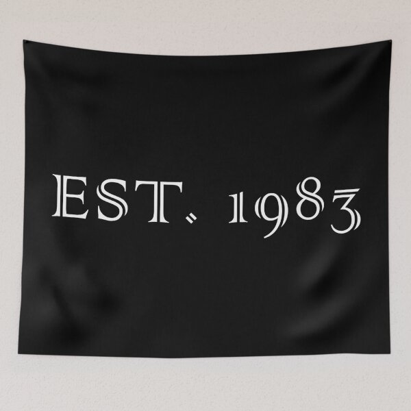 Item preview, Established 1983 designed and sold by Fives55.