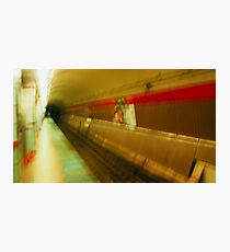 Warped El Tunnel Photographic Print