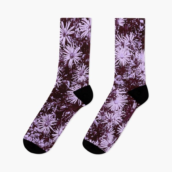 Item preview, Vintage purple daisies designed and sold by Cavity .exe.