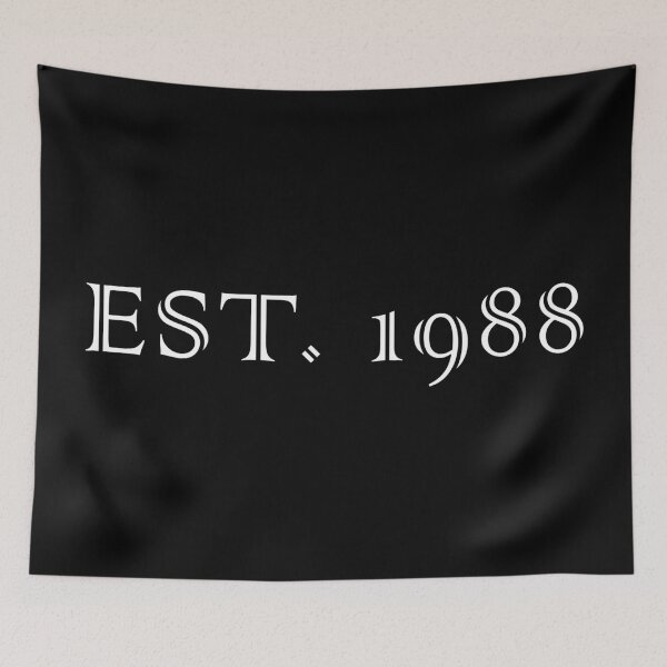 Item preview, Established 1988 designed and sold by Fives55.