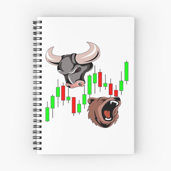 Item preview, bear and bull. For Traders of the financial markets designed and sold by I-love-trading.