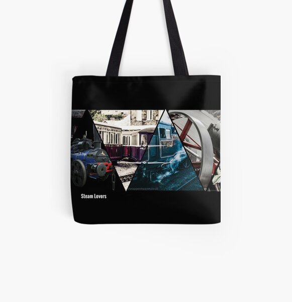Steam Lovers All Over Print Tote Bag