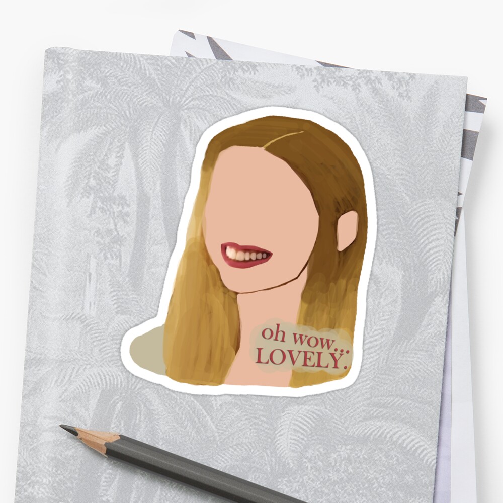 Skins Uk Oh Wow Cassie Sticker By Ohwowskins Redbubble 