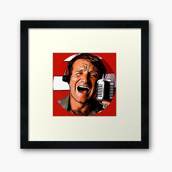 Aperçu de l'œuvre Robin Williams, légende de la comédie - Cadeaux de dessin animé Robin Williams - Légendes du théâtre - Stand Up - Comédie drôle créée et vendue par happygiftideas.