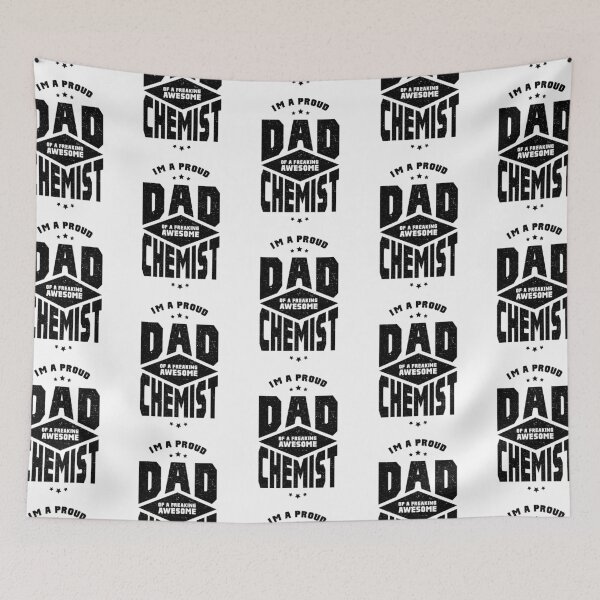 Item preview, Mens I'm A Proud Dad Of A Freaking Awesome Chemist - Dad Gift Funny Cool Fathers day designed and sold by DiogoCalheiros.